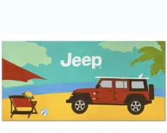 Jeep ラングラー オリジナル ビーチタオル ノベルティ