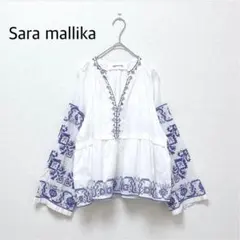 サラマリカ Saramallika コットン エンブロイダリー 刺繍 ブラウスのサムネイル