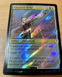 MTG FF ／ FF7 サージfoil クラウド 『ビヒモスの大鎚』