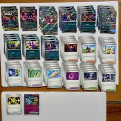 メガサメハダーex rr デッキパーツ　進化ライン　汎用カード