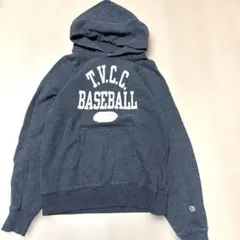Champion T.V.C.C. BASEBALL パーカー ダークグレーM