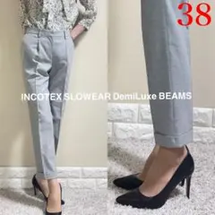 INCOTEX DemiLuxe BEAMS インコテックス　パンツ　M グレー