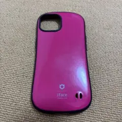 iFace iPhone15ピンク ハードケース