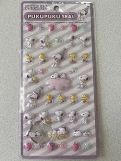 スヌーピーぷくぷくシール