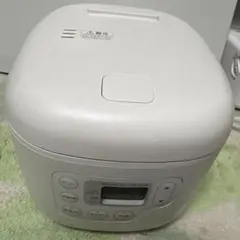 無印良品ホワイト炊飯器 デジタル表示のサムネイル