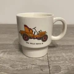 3F ロールスロイス クラシックカー マグカップ レトロ 陶器 スタッキング