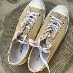 ベージュ Converse 26.5