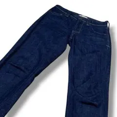 YANUK ヤヌーク RUTH スリムテーパード 濃紺 サイズ21 ウエスト60