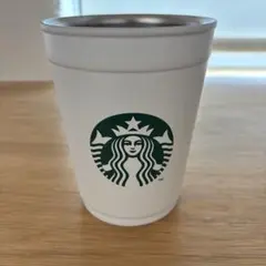 スターバックス 2WAY ステンレスカップホルダー　マットホワイト 355ml