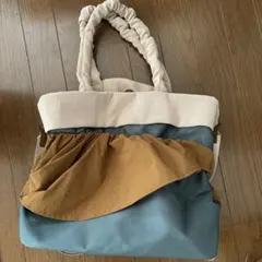 多色デザイン ショルダーバッグ