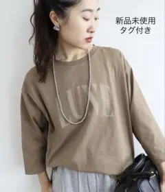 【le.coeur blanc】《手洗い可能》LUNEロゴTEEのサムネイル