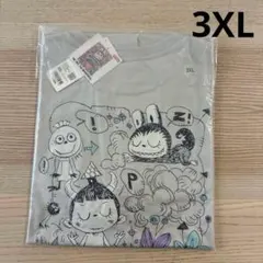 ▪️新品▪️ Tシャツ　ラブブ　ライトグレー　ユニクロ　3XL UT