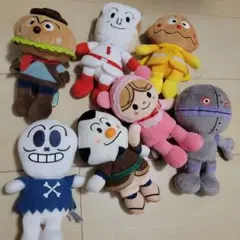 アンパンマンキャラクターぬいぐるみセット
