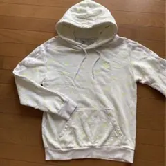 adidas カモフラージュ柄 パーカー ホワイト　Ｌ