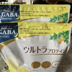 カーブス ウルトラプロテイン レモン味 2袋 GABA 賞味期限2027・1