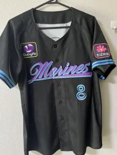 千葉ロッテマリーンズ　中村　ユニフォーム　復刻　XL 千葉ロッテマリーンズ 中村 ユニフォーム 復刻 XL 千葉ロッテ