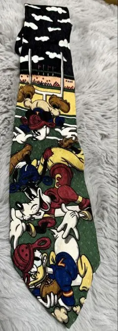 Mickey & Co. アメフトデザイン ネクタイ