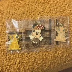 ディズニー ミニー　シンバ キーホルダー 3個セット　アブーズバザール