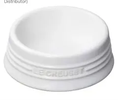 LE CREUSET ペット用フードボウル ホワイトのサムネイル