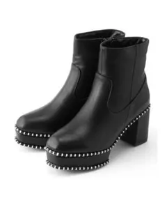 GRL ステッチデザインショートブーツのサムネイル
