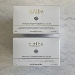 d'Alba ホワイトトリュフダブルセラム＆クリーム 70g×2