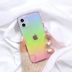 iPhone14Pro ケース インスタ映え スマホケース オーロラ