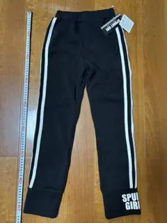 140 裏起毛パンツ　裏起毛ラインジャージ　部屋着やパジャマにも♩