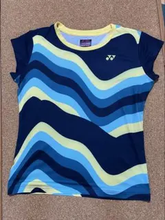 し*☆様 YONEX 半袖Tシャツ L ネイビー/イエロー/ブルー