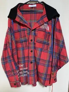 GALLIS ADDICTION フードネルシャツ　フリーサイズ　値下げ中のサムネイル