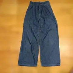 GU ワイドパンツ Sサイズ 100%コットン