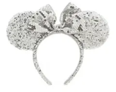ディズニー　ミニー　スパンコール　カチューシャ