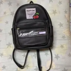 ミニリュック子供用 黒色