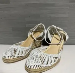 Rebecca Taylor メッシュ編み ウェッジソール安定感 22㎝のサムネイル