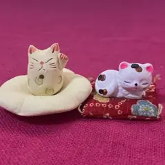 招き猫　置物　ミニ招き猫　小物置き