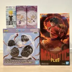 ワンピース フィギュア まとめ売り 5点セット　ルフィ　サンジのサムネイル