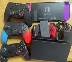 ニンテンドーswitch ジョイコン3個　コントローラー3個つき