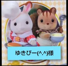 ゆきぴー(^.^)様専用ページです