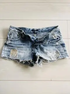 オズモーシス　デニムショートパンツ　ショートパンツ　デニム　L