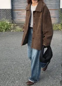 nugu klee スエードトラッカージャケット