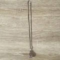 Hawaiian jewelry pineapple necklace, sterling silver 925