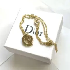 クリスチャンディオール ネックレス ゴールド メッキ アクセサリー CDロゴ