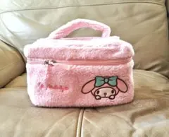 マイメロディ　ふわふわハンドバック　化粧ポーチ