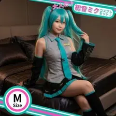 Mサイズ 初音ミク コスプレ ウィッグ セット フルセット セクシー 水着 衣装