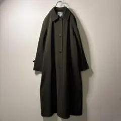 80's 90's vintage オーバーサイズ 軍隊 ステンカラーコート