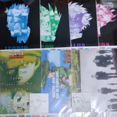 HUNTER×HUNTER　一番くじ　クリアポスター×キャンパスボードセット