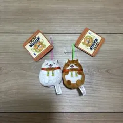 忠犬もちしば 10周年ぎゅっとぷち マスコット 2種セット