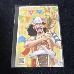 ONE PIECE 麦わらストア 特典 ウソップ