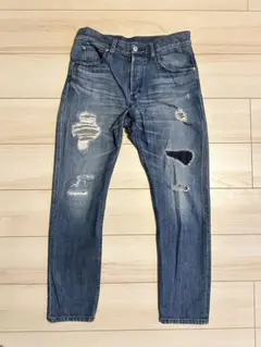 ユナイテッドアローズ デニムジーンズ　ダメージ