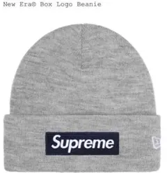 新品未使用品 Supreme NewEra BoxLogoBeanie