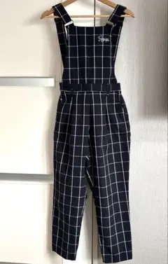 ReiPipi チェック オーバーオール　サロペット